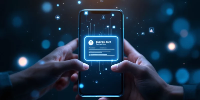 Hur skapar man ett effektivt digitalt visitkort 2025?